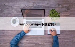 winp（winpe下载官网）