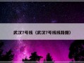武汉7号线（武汉7号线线路图）