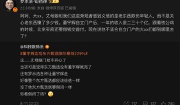罗永浩曝董宇辉年入二三十亿，与辉同行回应：信息不属实|界面新闻 · 科技