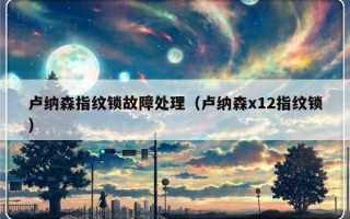 卢纳森指纹锁故障处理（卢纳森x12指纹锁）