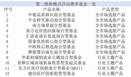 第二批12只浮动费率基金获批，首批大卖259亿元，正在陆续建仓中|界面新闻