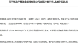 网易订阅: -“中东资本”卡塔尔控股成为华夏基金第三大股东，外资不断加仓中国|界面新闻