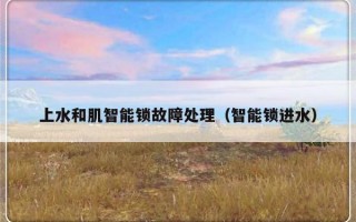 上水和肌智能锁故障处理（智能锁进水）