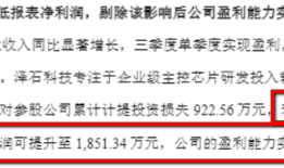 财说|同有科技业绩暴增300%，高毛利神话能否延续？|界面新闻 · 证券