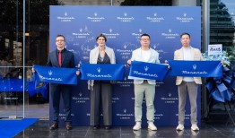 奢境新启 意韵臻享 玛莎拉蒂全新展厅于上海璀璨启幕|界面新闻