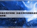 孙俪主演的电视剧（孙俪主演的电视剧执迷在线观看）