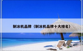 制冰机品牌（制冰机品牌十大排名）
