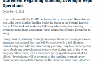 美联储取消常备隔夜回购操作的总额度限制|界面新闻 · 快讯