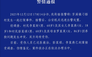 江西宜丰一村民被邻居一拳打倒在地，警方通报：双方均有受伤|界面新闻 · 快讯