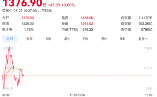 寒武纪总市值一度突破6000亿，首次实现半年度盈利|界面新闻 · 科技